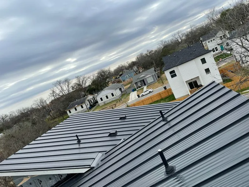 Standing seam metal roof panels with vents for Skylight Repair in Lewisboro